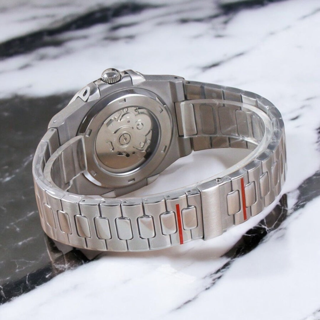 SEIKO MOD NAUTILUS | OPEN HEART BLEU