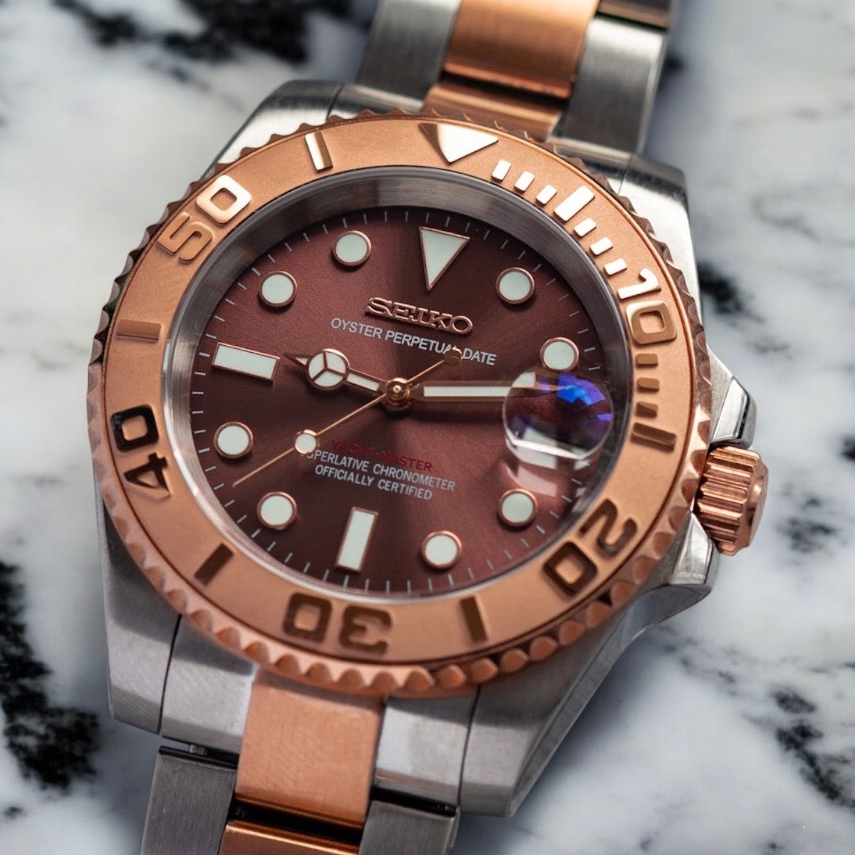 SEIKO MOD YACHT | OR ROSE